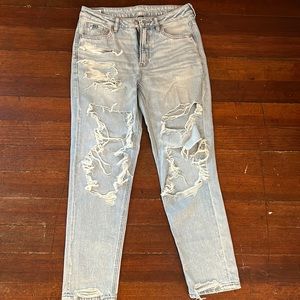 American Eagle ripped jeans